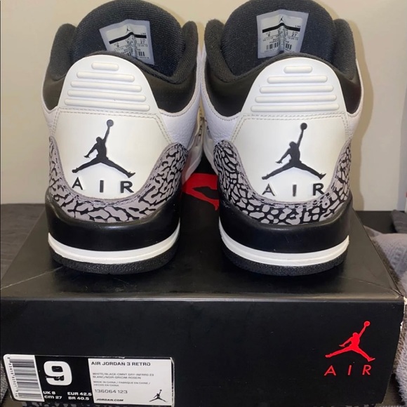 Jordan 3 Infrared‘s Size 9 - Picture 3 of 6